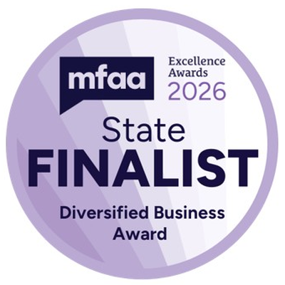 MFAA Excellence Awards 2026 state finalist, Diversified Business Award