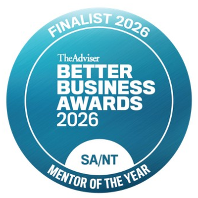 Better Business Awards 2026 SA/NT finalist, Mentor of the Year